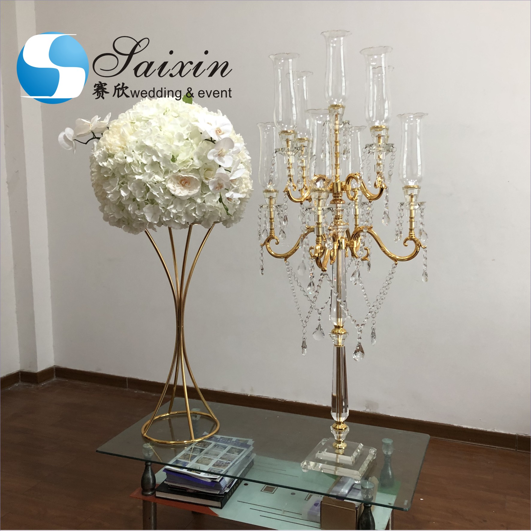 Wedding Decoration Supplies Custom Color Silk Wedding Floral Table Runner Sweetheart Table Artificial Flowers