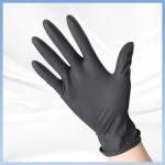 Black Latex Examination Gloves Disposable Latex Powder Free Gloves For Medical