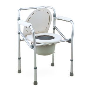 China Bariatric Handicap Portable Commode Chair For Eldery People factory