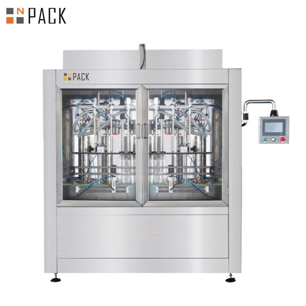 China Automatic High Precision Shampoo Piston Filling Machine for Bottle factory