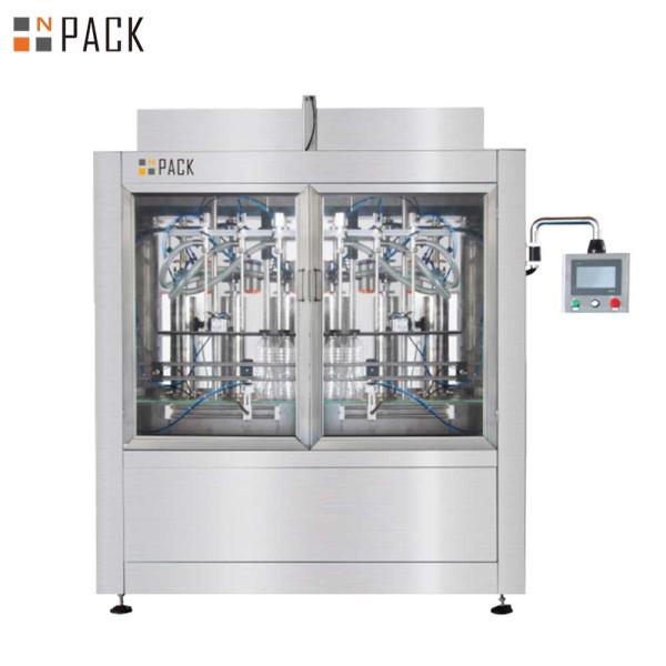 China Npack Automatic 100ml-500ml Piston Pump Filling Machine For Hand Sanitizer factory