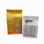Large Flat Bottom Pet Food Packaging Plastic Bag For Dog Food