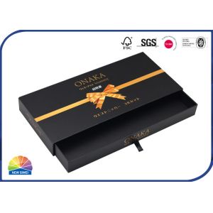 Hot Stamping 4c Print Cardboard Sliding Drawer Paper Box