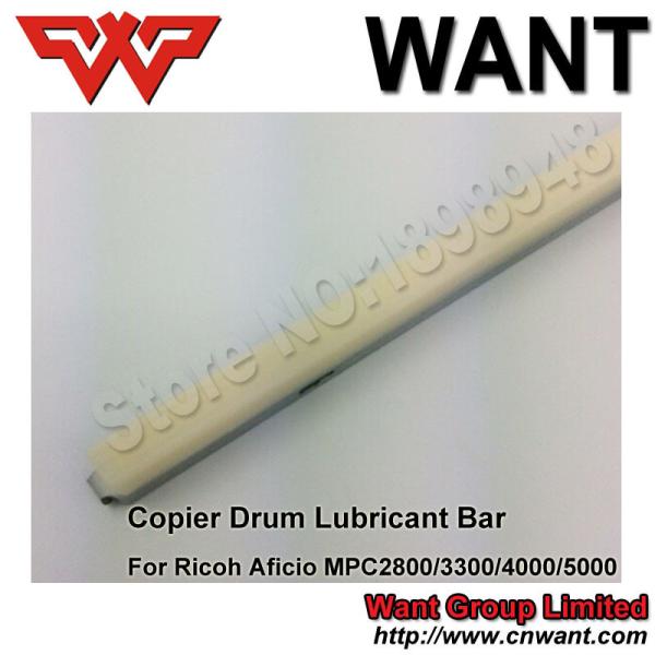 Ricoh MPC4000,MPC5000, MPC2800 MPC3300 MPC4501 MPC5501 color Drum Lubricant Bar,MPC 4000 Copier parts. WAX BAR WAX ROLLE