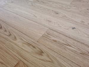 China White Oak HDF Engineered Wood Flooring, Grade ABCD, economic flooring factory