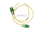 AC APC Armored Fiber Optic Patch Cable SM DM 1M 3.0mm