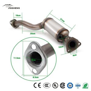 Manifold Exhaust Noise Catalytic Converter High Flow Precise Design