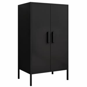 China Bedroom two Metal Doors home Half Height Storage Locker With Foot factory