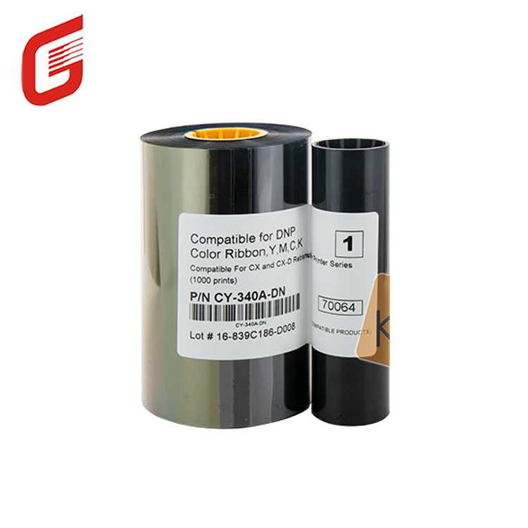 100*300 CX-340A-DN Compatible YMCK Retransfer Color Ribbon for CX7000 Printer CX-D80