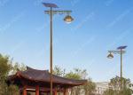 50 Watt Outdoor Solar Garden Lights , 6000k External Solar Lighting