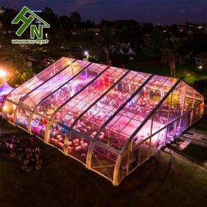 China Heart Shape Heavy Duty Event Tent Wedding Arcum Structure Rubb Hall factory