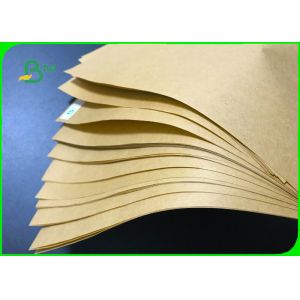 70grams 80grams Durable Brown Kraft Paper For Food Packaging