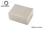 Thin Disc Sintered Cast Alnico Magnets Durable High Working Temperature
