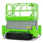 Mobile Scissor Lift 200kg 320kg 450kg Crawler Electric Lifting Platform