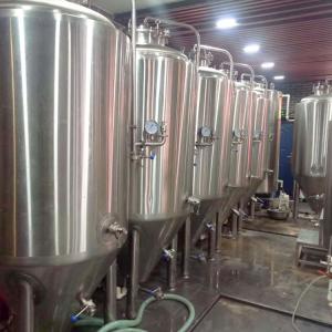 China 2.5*0.8*1.8m Craft Brewery Equipment for Professional Beer Brewing Wort Pump 3t/hr factory