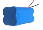 Customized 18650 Rechargeable Lithium Ion Battery 7.4V 4AH 300 Times Cycle