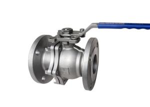 China DIN Standard 20K SS316 Flange End Ball Valve For Solvent factory