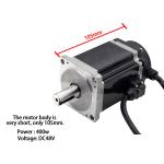 1.5kg Agv 48v Dc Servo Motor 3000rpm High Speed Low Noise For Automation