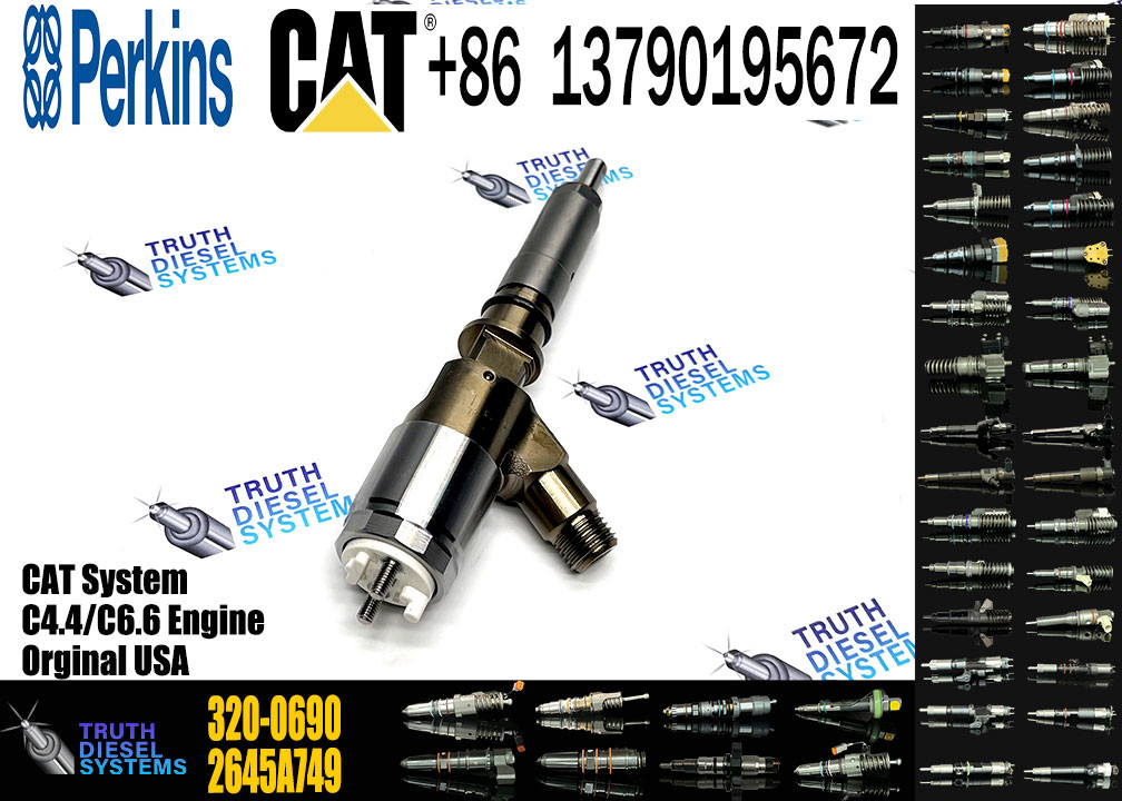 Fuel Injector 320-0677 320-0690 2645A718 10R-7673 10R-7676 2645A734 10R-7674 Diesel Injector For Caterpillar C6.6