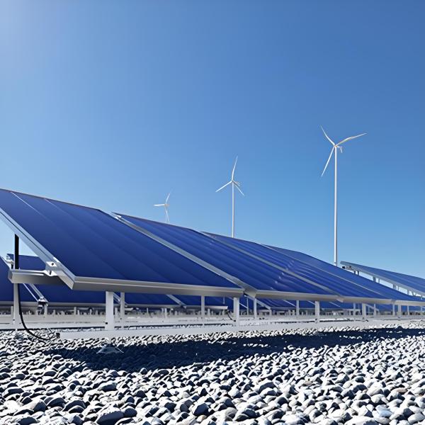 Ground Solar Mounting Brackets for Large-Scale and Utility-Scale Solar PV Power Plant with Hot-Dip Galvanized Steel Components