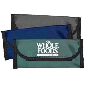 China FOLDING LAMINATED NYLON BAG WITH HOOK AND RING SEAL BANK BAG - CAN BE MADE TO ORDER factory