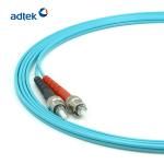 PVC LSZH OFNP Multimode Fiber Patch Cord Optical Jumper Cable