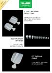 Natural Color False Toenails Set Full Cover Acrylic Toes Nail For Salon-Finish