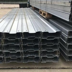 China 50 Years Life Galvanized Mezzanine Purlins For Warehouse Usage factory