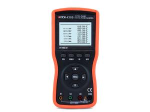 China Multi Functional DC9V Digital Phase Meter Electric Power Detector factory