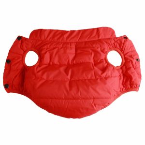 Soft Polyester Fabric Small Dog Jacket Puppy Coats