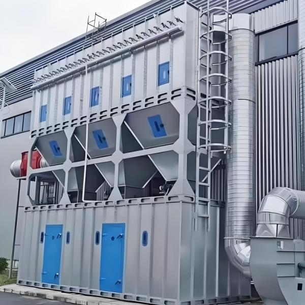 China Wood Factory Industrial Dust Removal Equipment PLC Control System factory