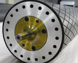 China Lightweight Carbon Fiber Rollers In Plastic Film Manufacturing Coating Roller factory