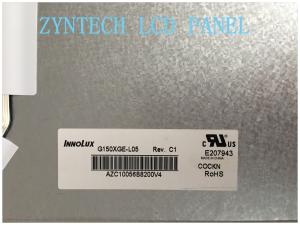 China G150XGE-L05 Industrial Display Screens , 15'' 60Hz 1024*768 Industrial LCD Monitor factory