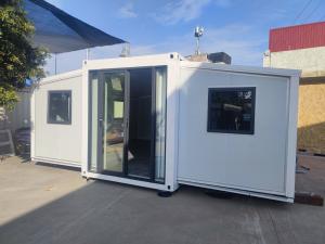 China Folding Expandable Container House 20ft 40ft Office Shop Prefab Homes factory