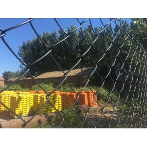 chain link fence with cheap price/diamond wire mesh