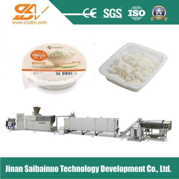 China Frequency Speed Nutritional Rice Making Machine Plant Self - Cleaning Function factory