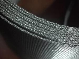 China Stainless Steel Twill Dutch Weave Wire Cloth Mesh 72×15 120×16 Corrosion Resistant factory