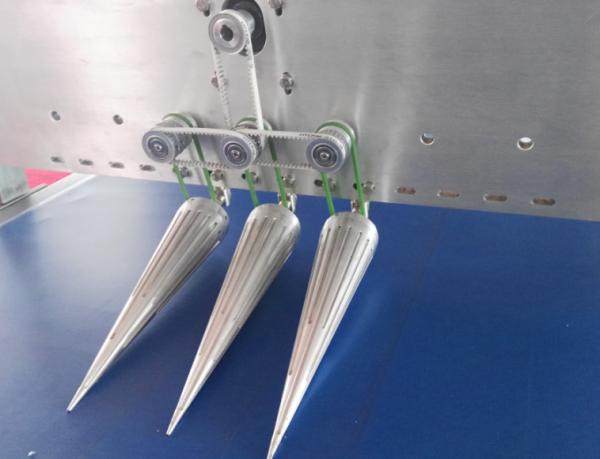 10000 Pcs/Hr Industrial Laminator Machine , Automatic Pizza Machine Customer
