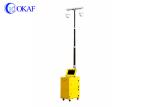 PTZ Camera Monitors Mobile Vehicle Mounted Light Tower Trailers In Real Time