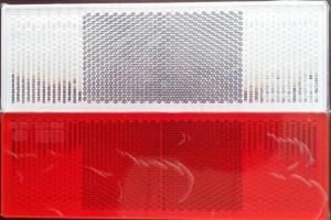 China Red White Retro Reflective Markings High Visibility Safety Reflective Tape factory