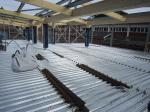 760 Effective Width 75 Height Floor Deck Roll Forming Machine Chain Drive