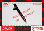 Common Rail Injector 23670-0E020 23670-09430 23670-11020 For Toyota Hilux 2GD