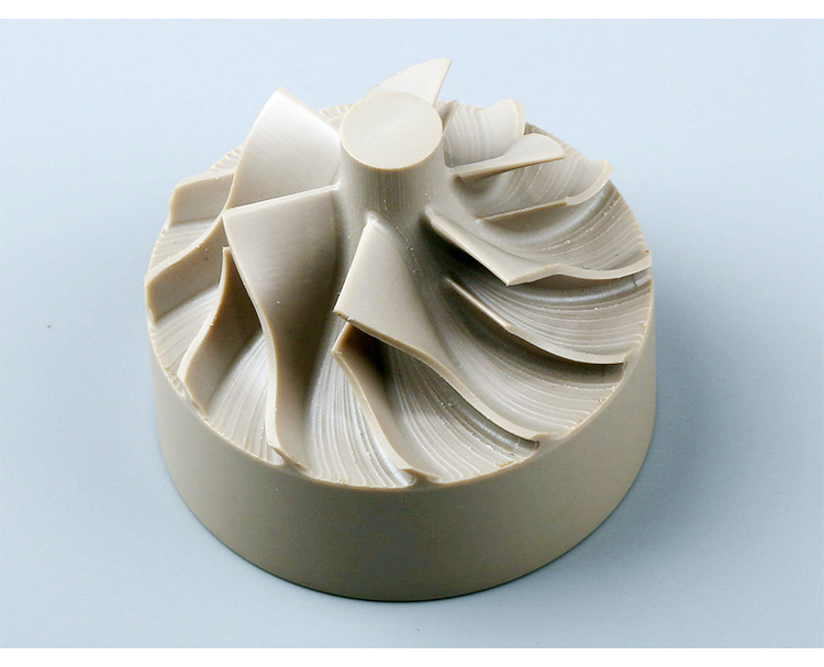 Plastic Impeller PEEK Parts , Quick Cnc Machining Lightweight Custom Design