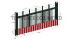 3D wire mesh fence panels