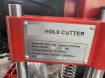 STH150 hole drilling machine for SCH40 steel pipe with tightening chain