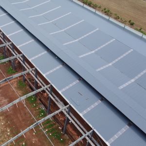 Prefabricated Steel Aircraft Hangar with Q235B Q355B Steel