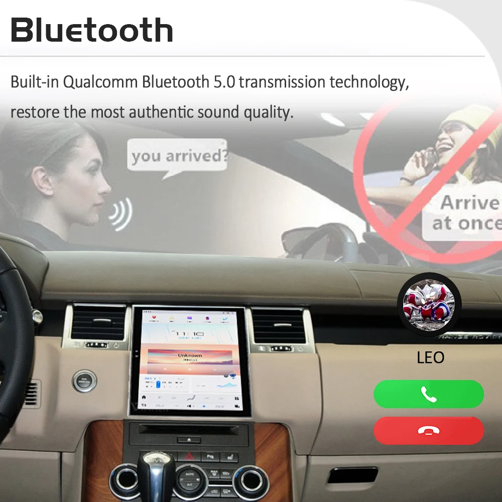Android 11 Car Radio For Land Rover Range Sport L320 2009-2013 Carplay Head Unit GPS Navigation Stereo Receiver