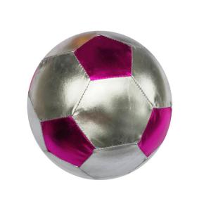 China Unisex 60 Cm Shiny Polyester Fabric Eco-friendly Pvc Soccer Ball For Kids factory