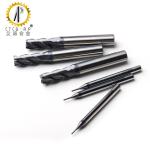 TiAlN Coating Tungsten Carbide CNC Milling Cutters HRC 58