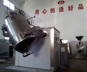 China Three Dimensional Vertical Powder Mixing Equipment Button Type factory